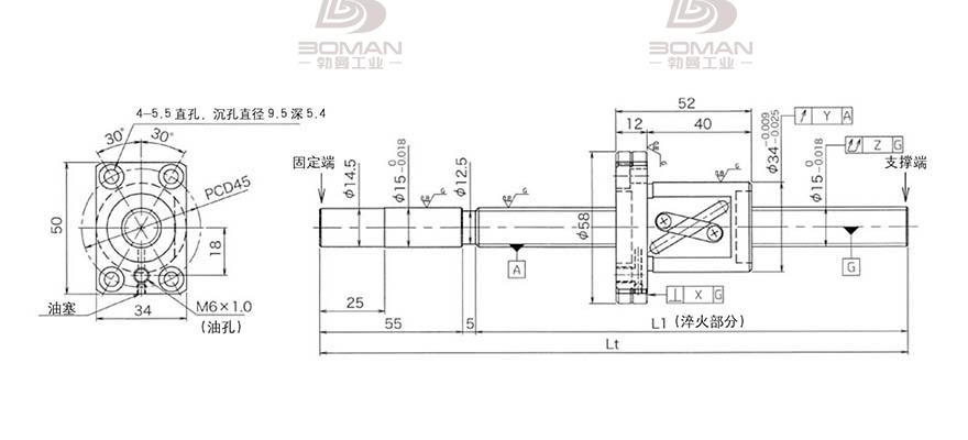 KURODA GG1510DS-BALR-1300A 黑田精工丝杆质量怎么样