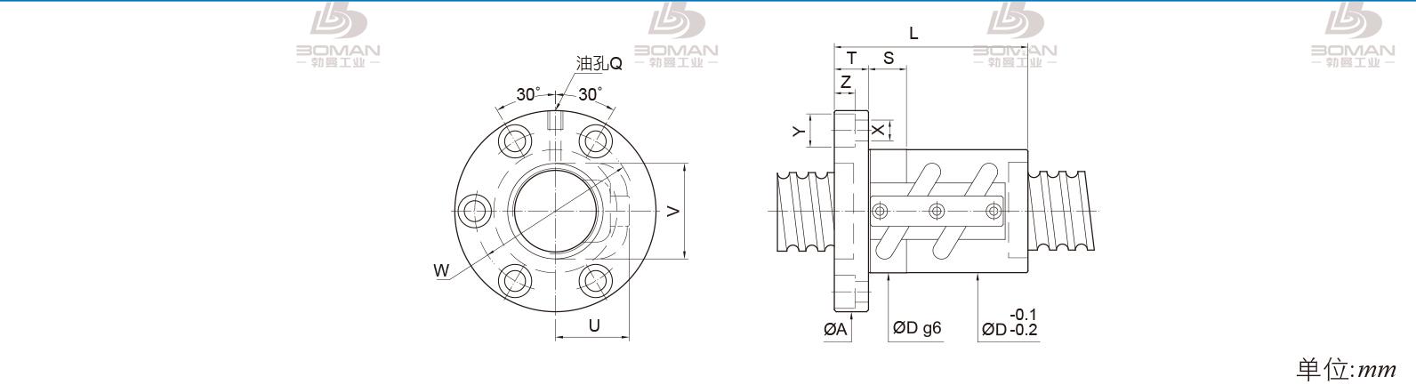 PMI FSVC3206-3.5 pmi滚珠丝杆生产厂家批发价格