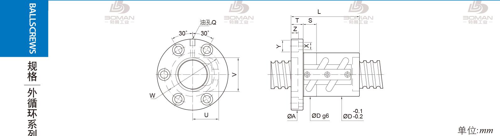 PMI FSVC4005-2.5 PMI丝杆导轨超薄型号