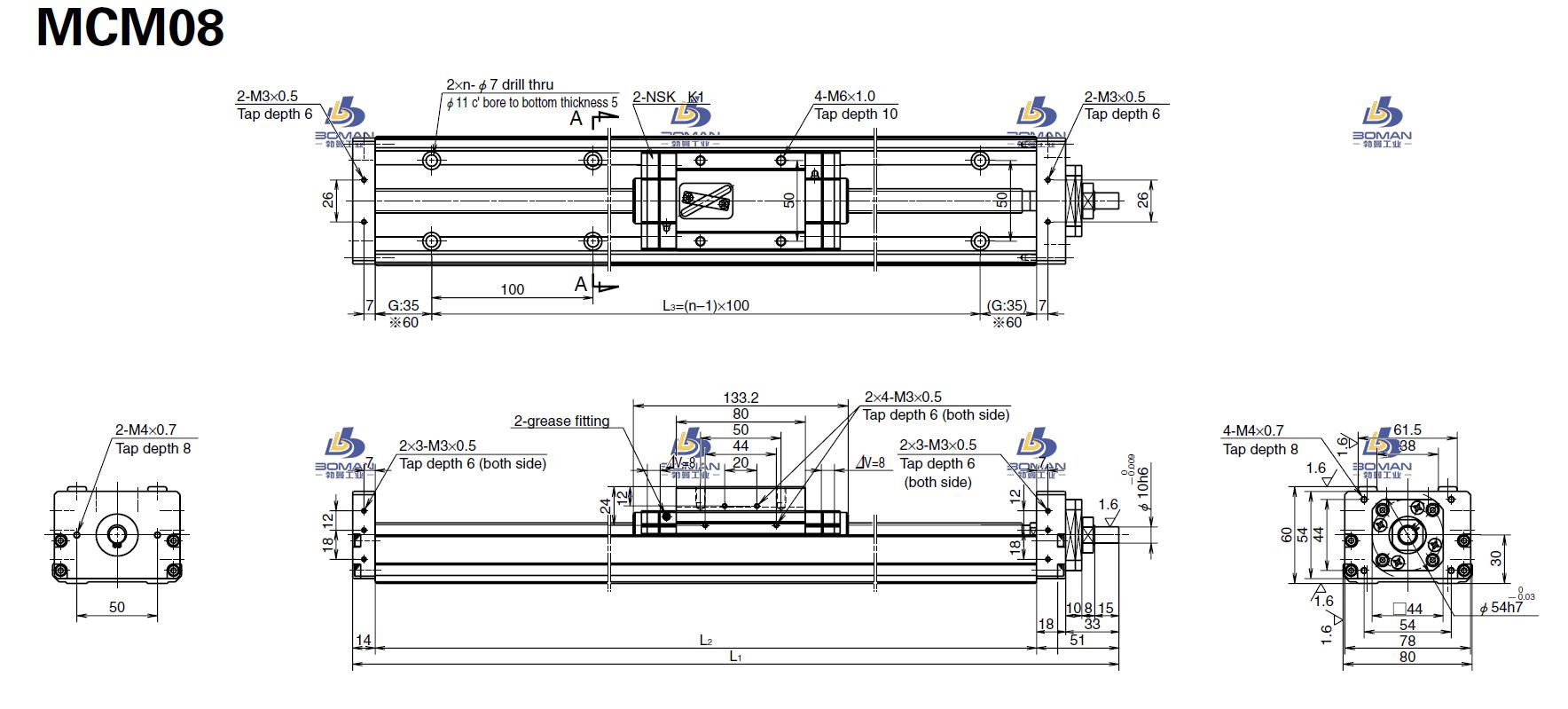 MCM100100H10K00-MCM模组现货